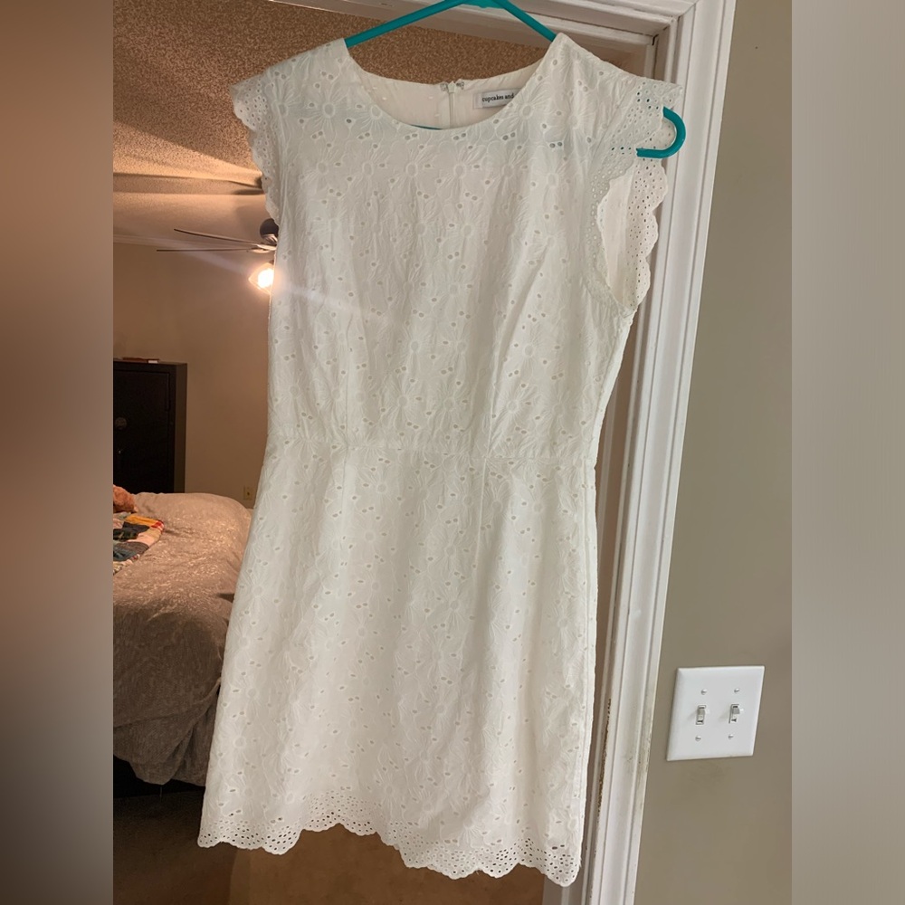 White dress